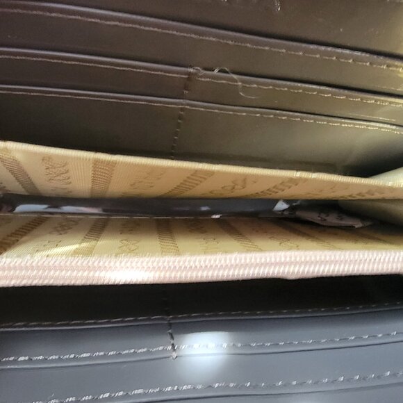 PRADA  Zipper Long Wallet Purse Clutch Nylon  Gray - Picture 8 of 16